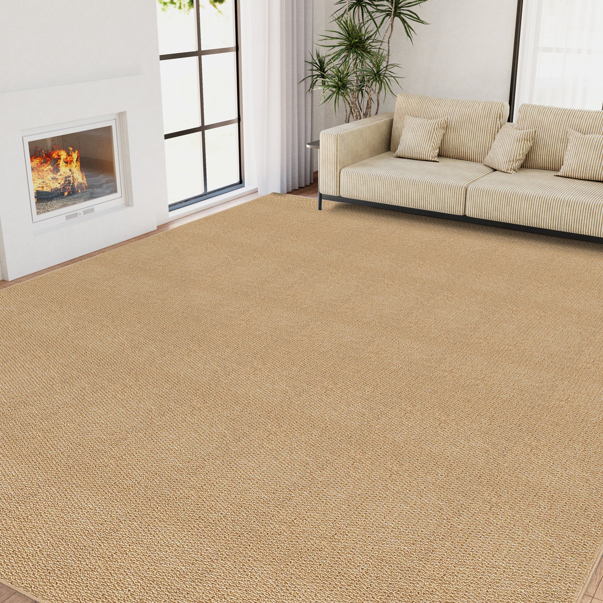 Lalado 5ft x 8ft Washable Area Rug, Modern Non-Slip Carpet for Living Room Bedroom Dining Room, Aesthetic Indoor Home Decor